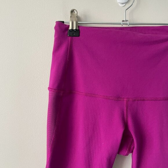 Lululemon Crop Activewear Leggings Regal Plum Purple 4 - Picture 4 of 8